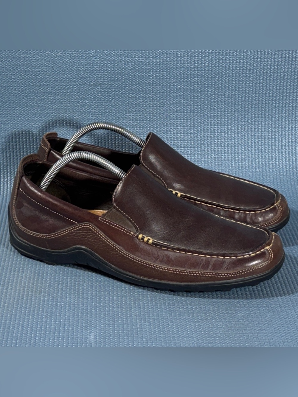 Cole Haan Men's Tucker Venetian Loafers Slip On Brown Leather Shoes Size 9.5